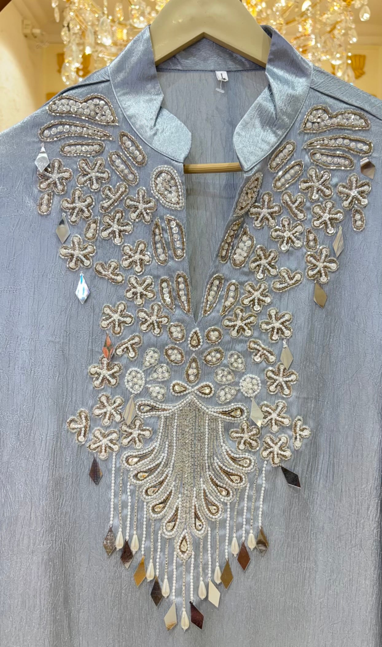 Zareen Handwork Tissue Co-Ord Set