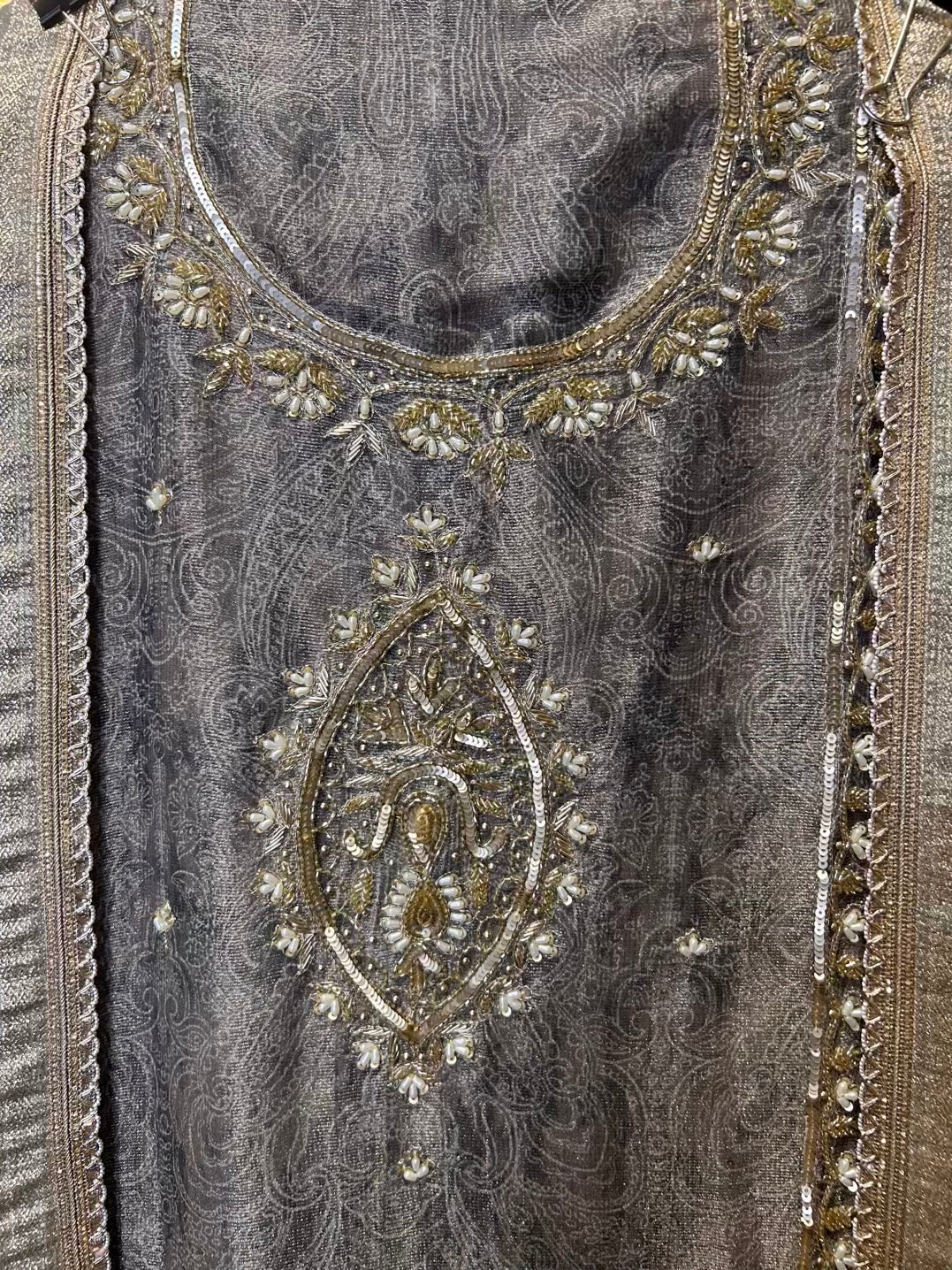 Baiza-e-Ishq (Silver Grey)