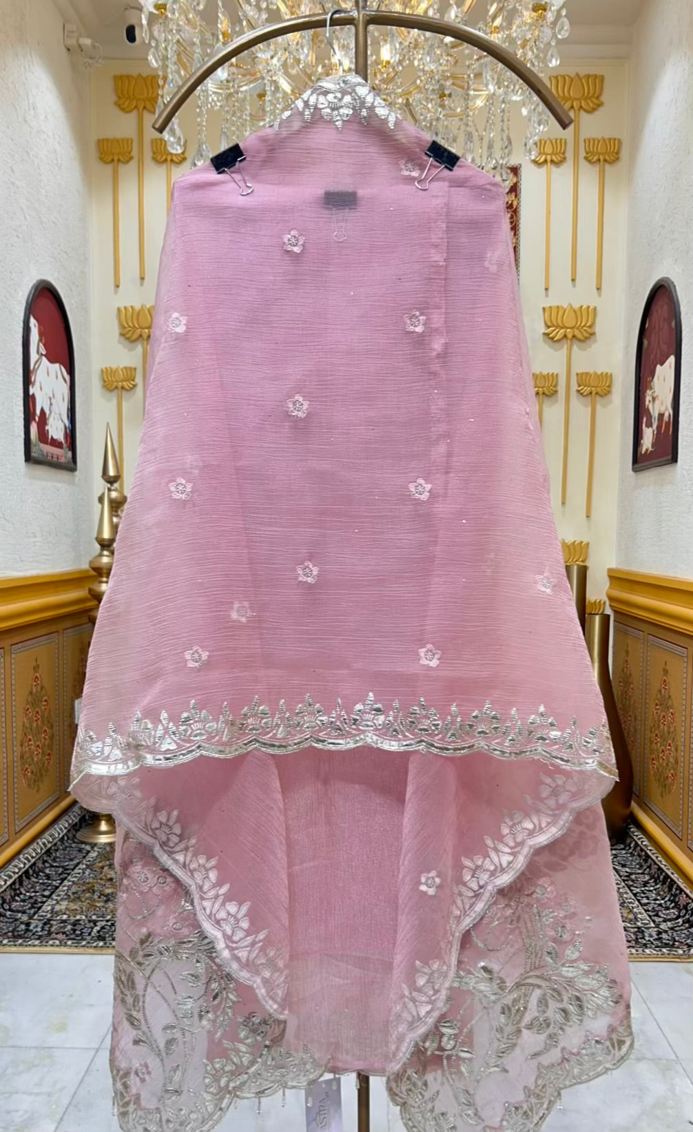 Ishra Leather Élan Suit (Pink)