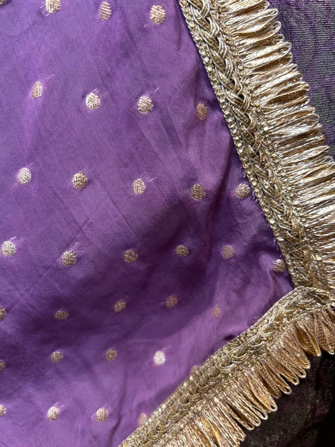 Falisha Organza Suit (Lavender)