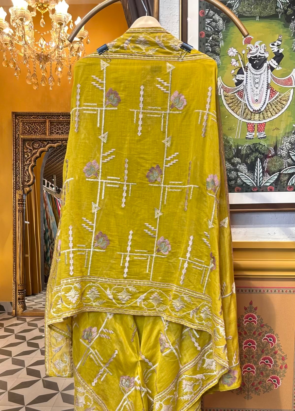 Nooré Mul Suit (Mustard)