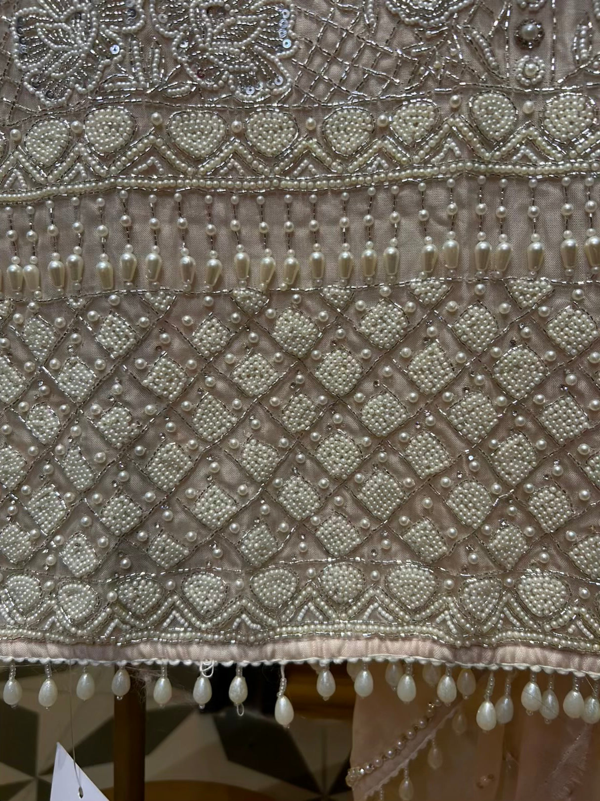 Siyaara Organza Suit (Peach)
