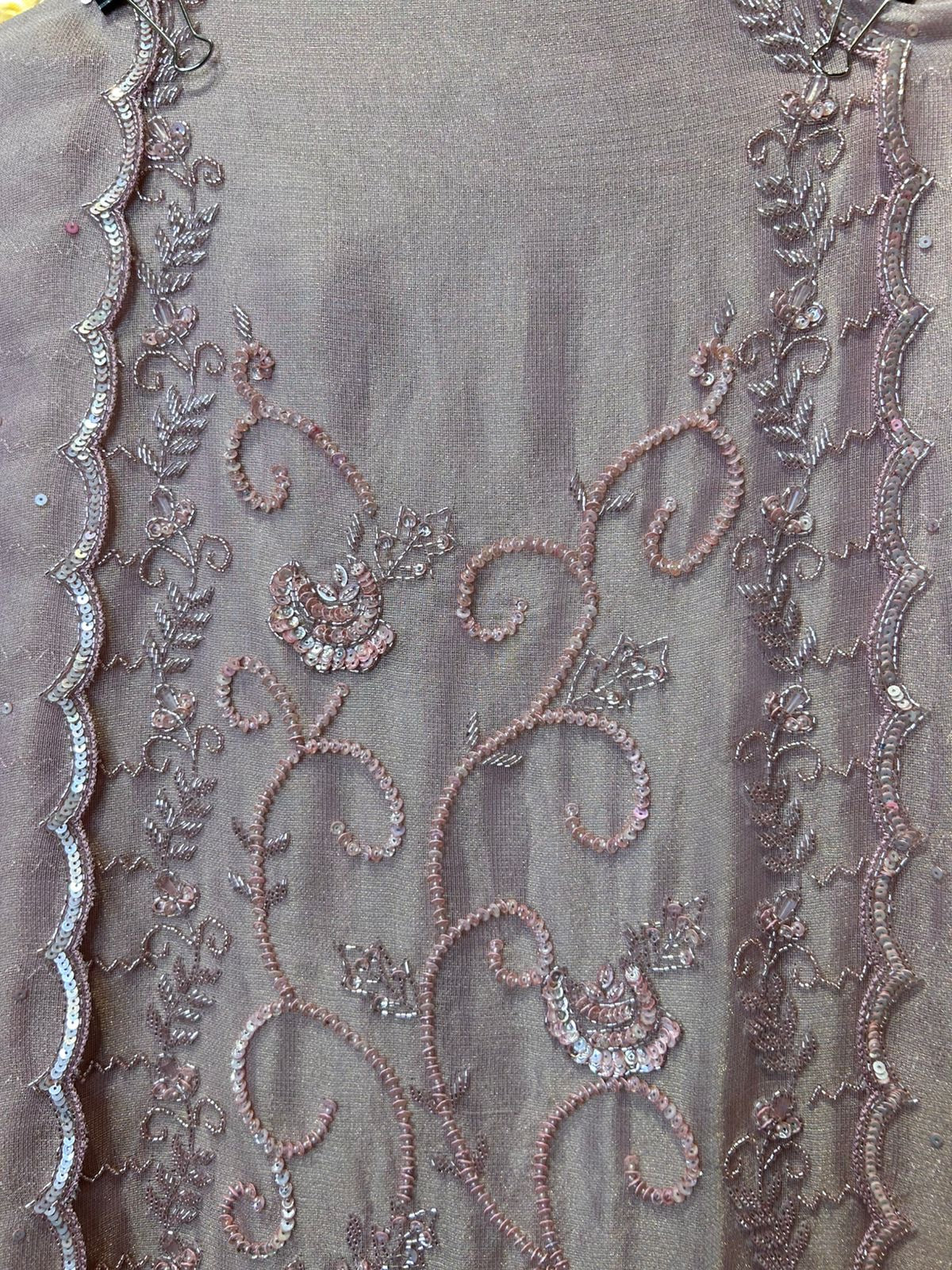 Fariyara Organza Suit (Lavender)