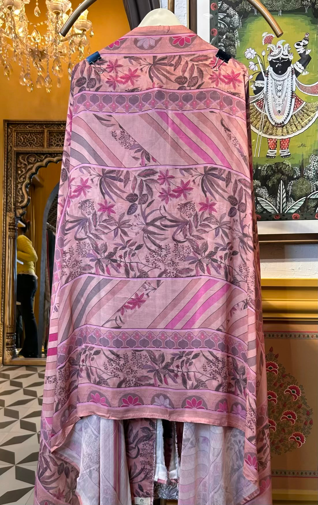 Ruhzaan Pashmina Suit (Pink)
