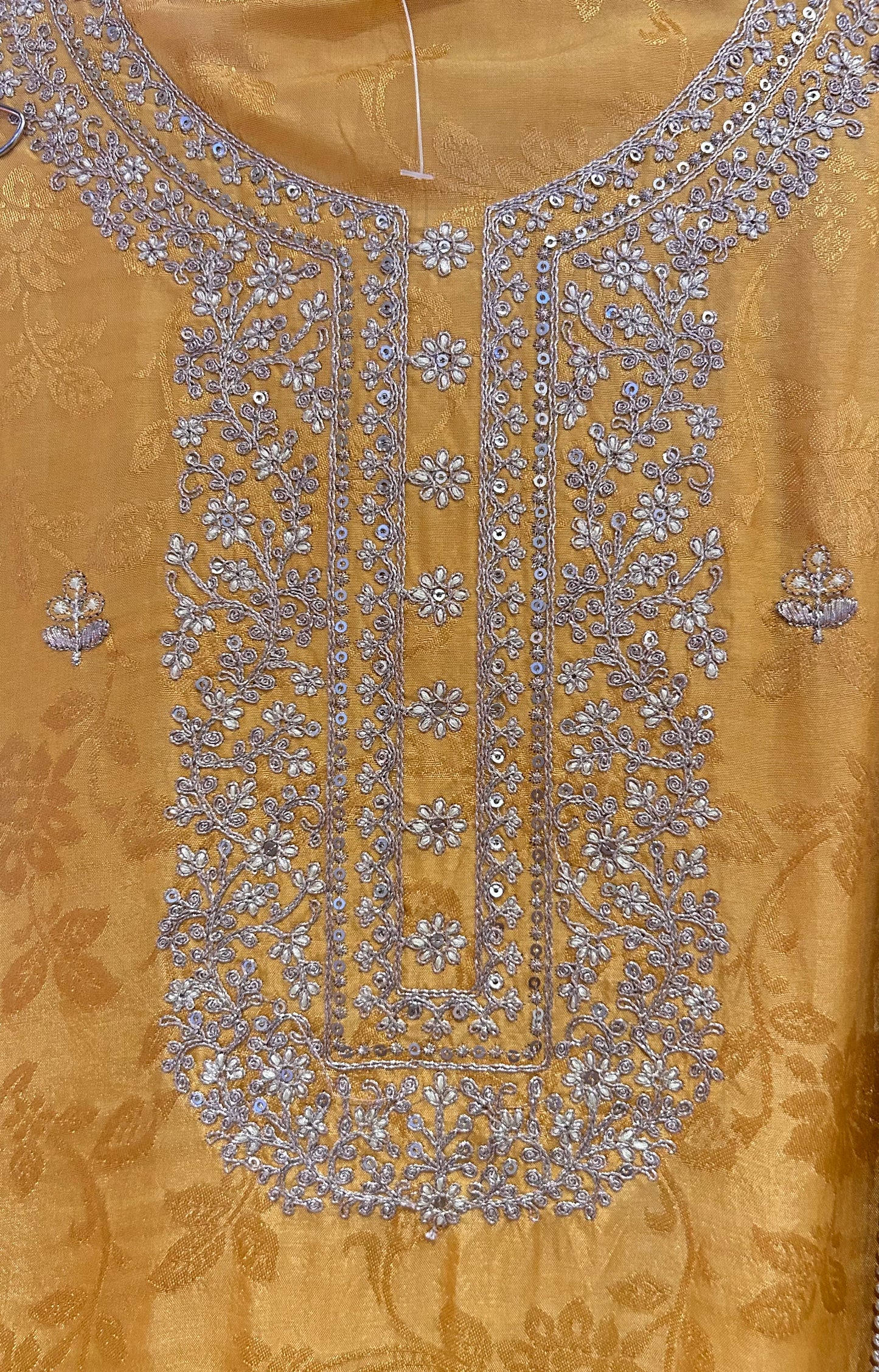 Sunehri Raah Banarasi Suit (Yellow)
