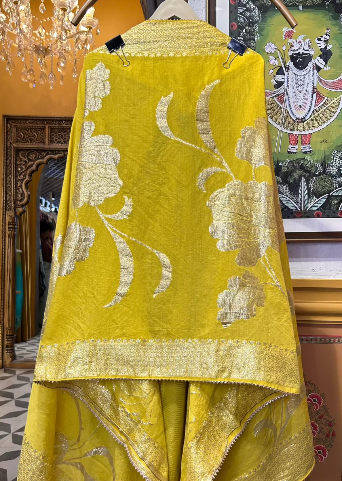 Aayeen-e-Noor (Lemon Yellow)