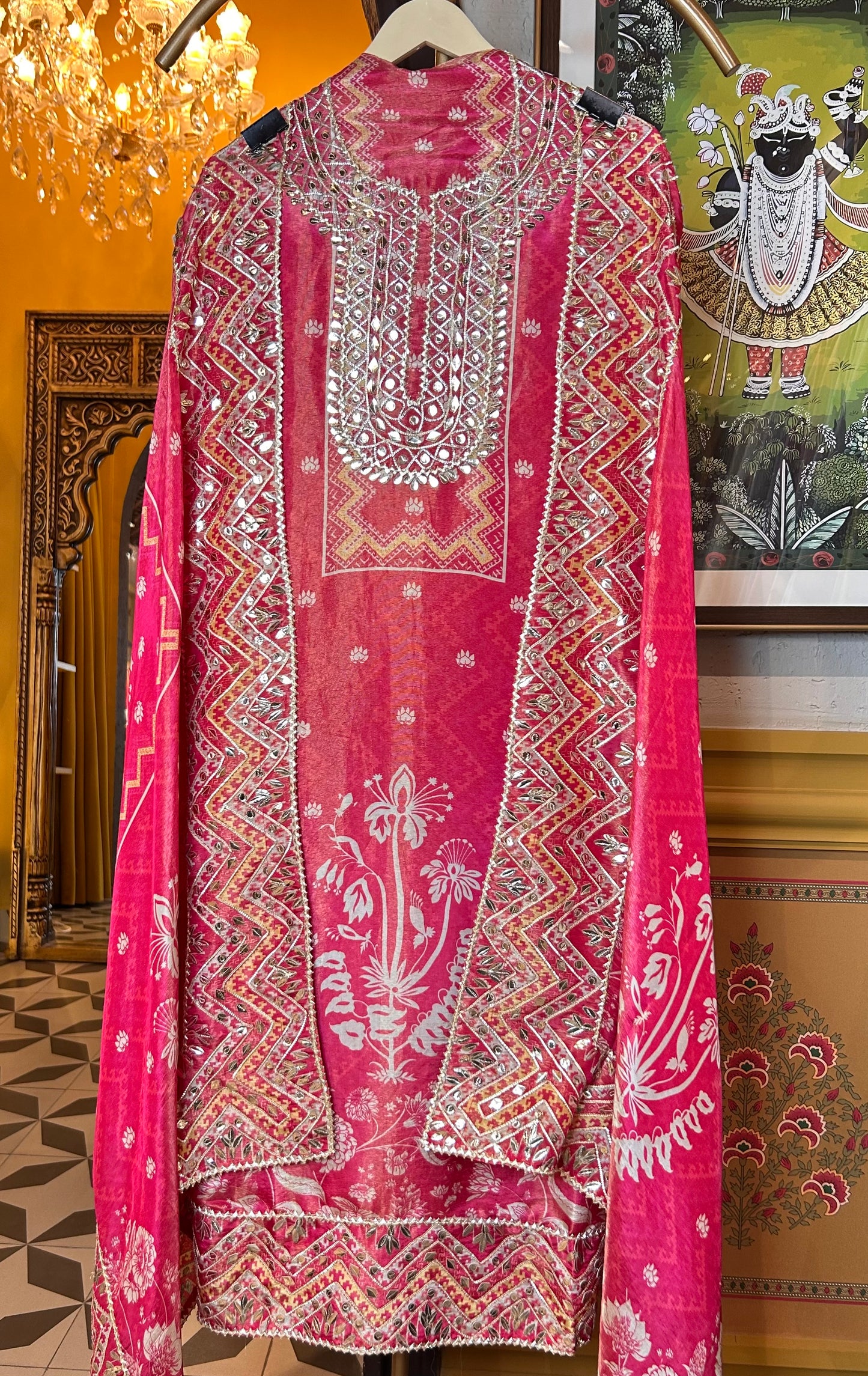 Zehmat Tissue Organza Suit