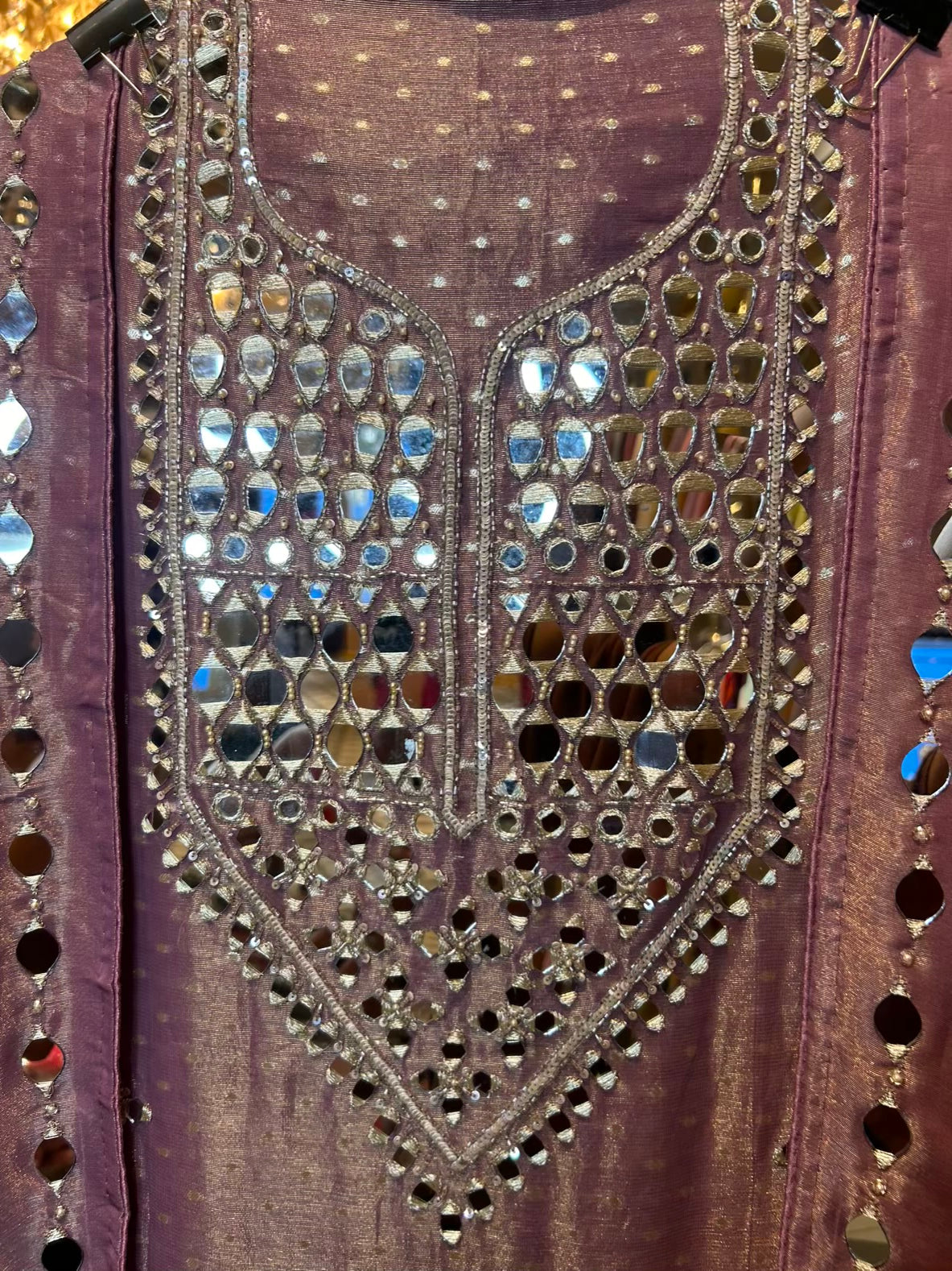 Nayira Mirror Suit (Purple)