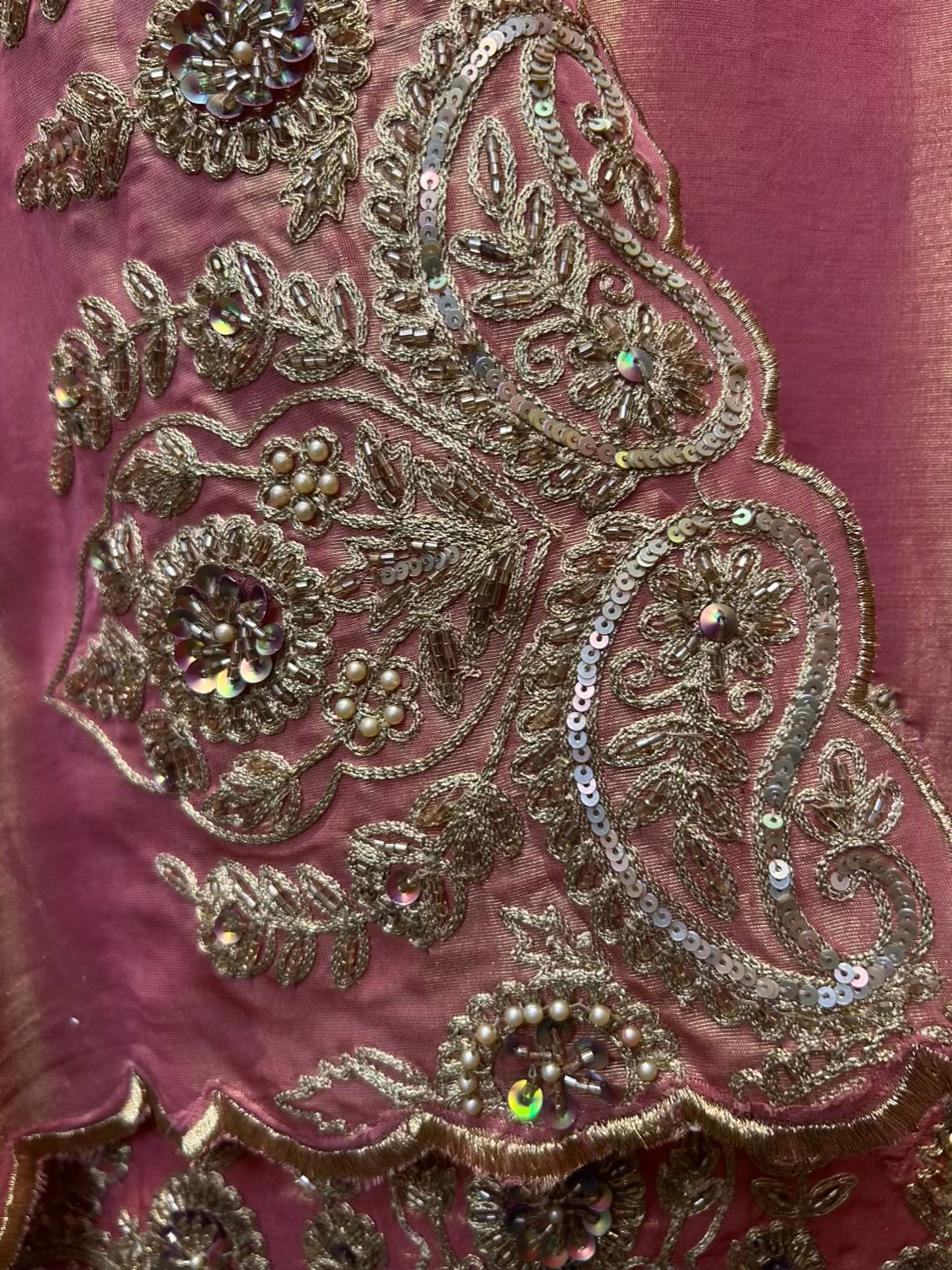 Meher-é-Noor (Carrot Pink)