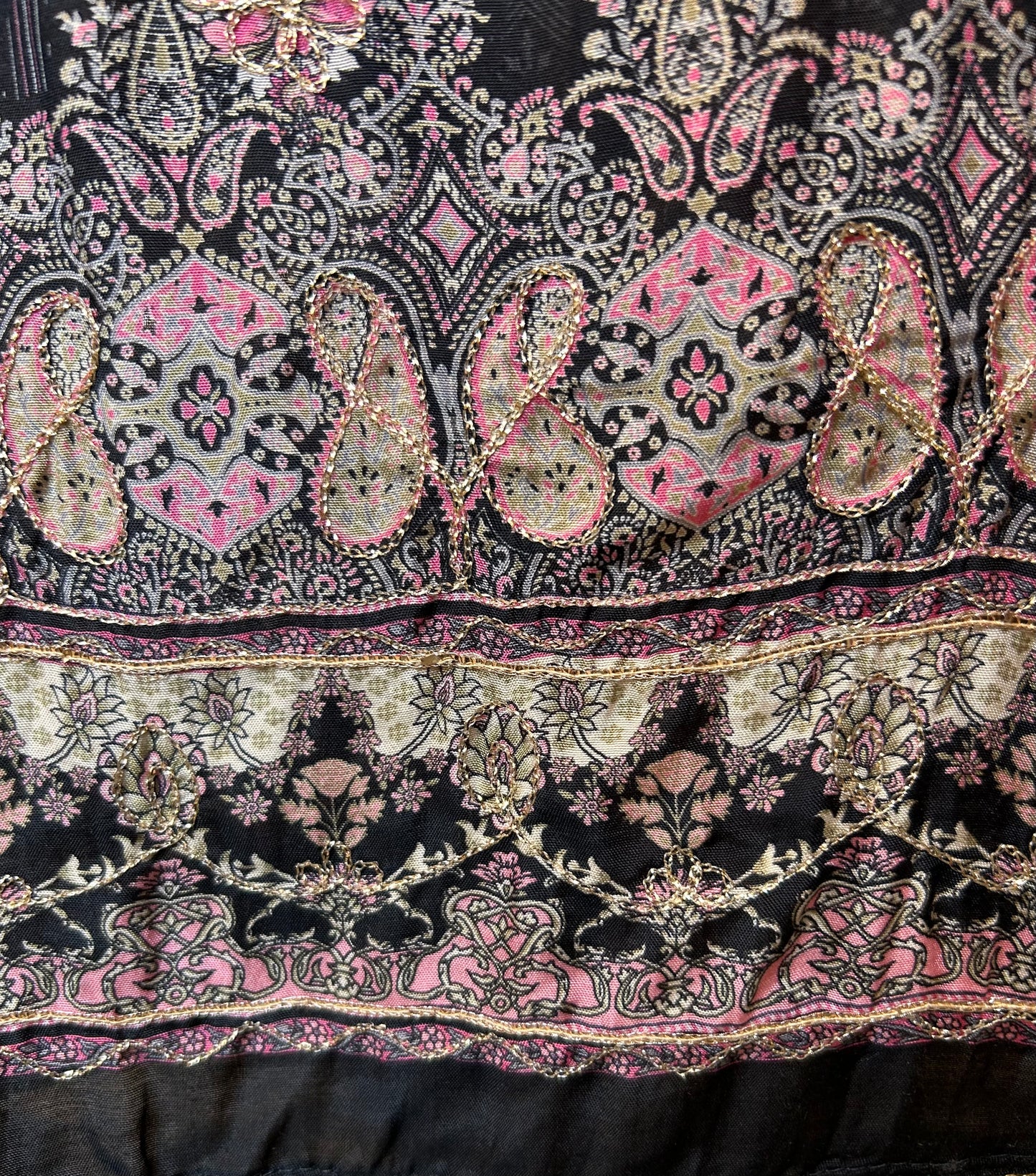 Naureen Muslin Suit (Black)