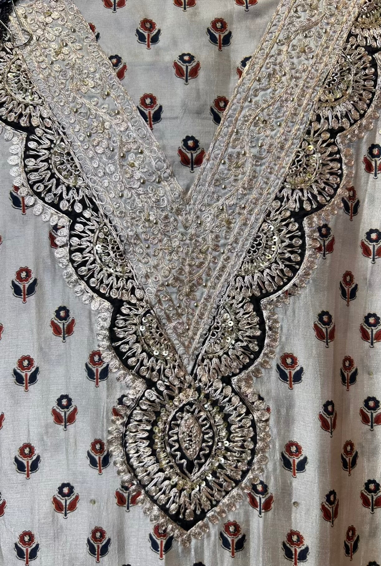 Zimal Silk Suit