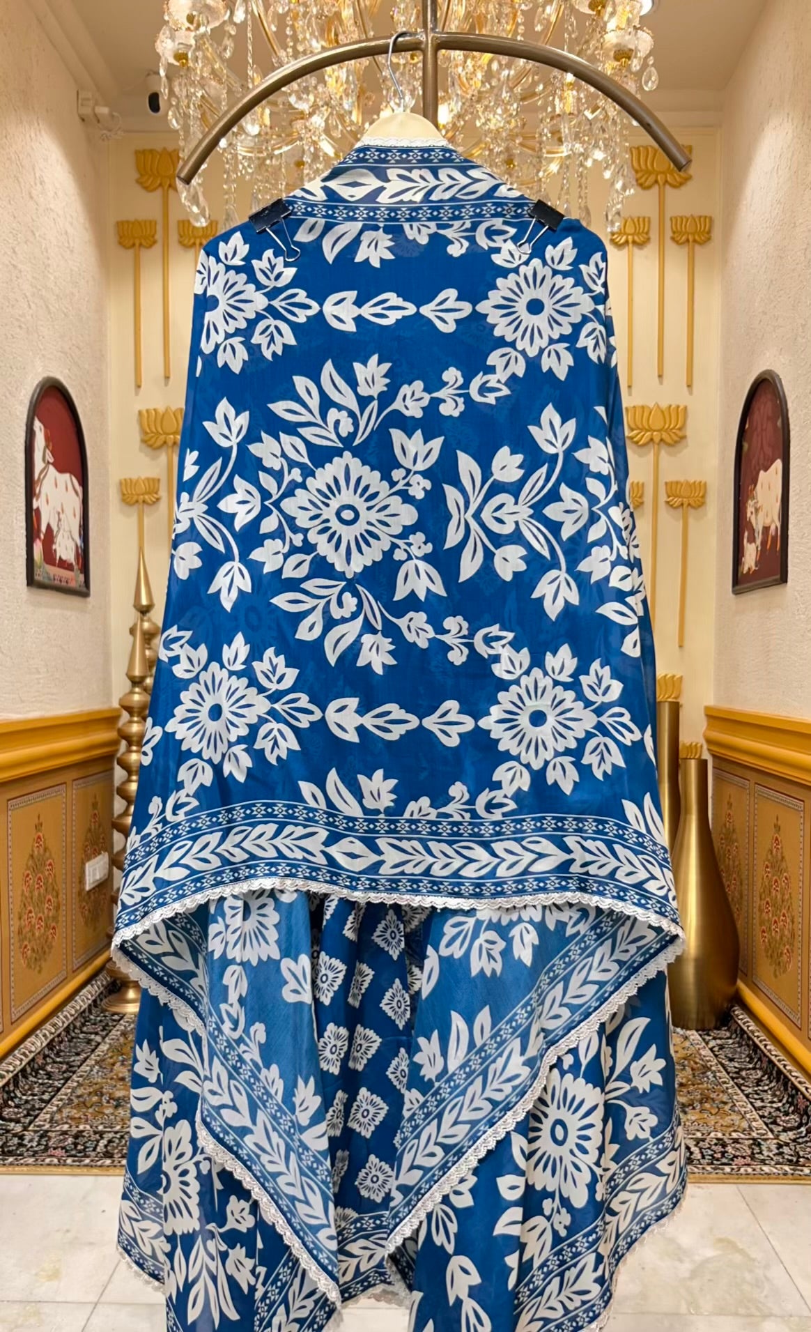 Elina Cutdana Bloom Suit (Blue)