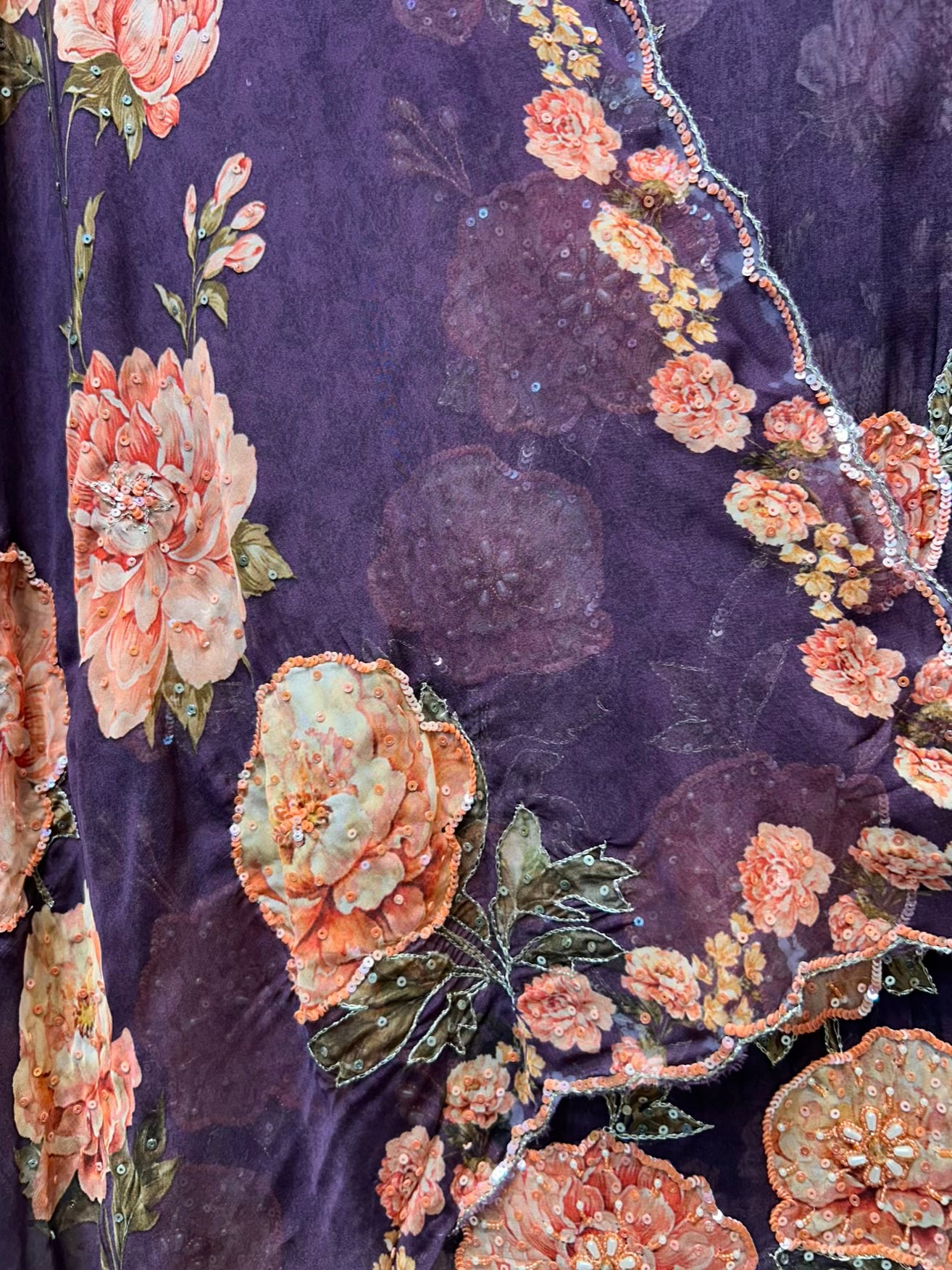 Zarhaya Karigari Suit (Purple)