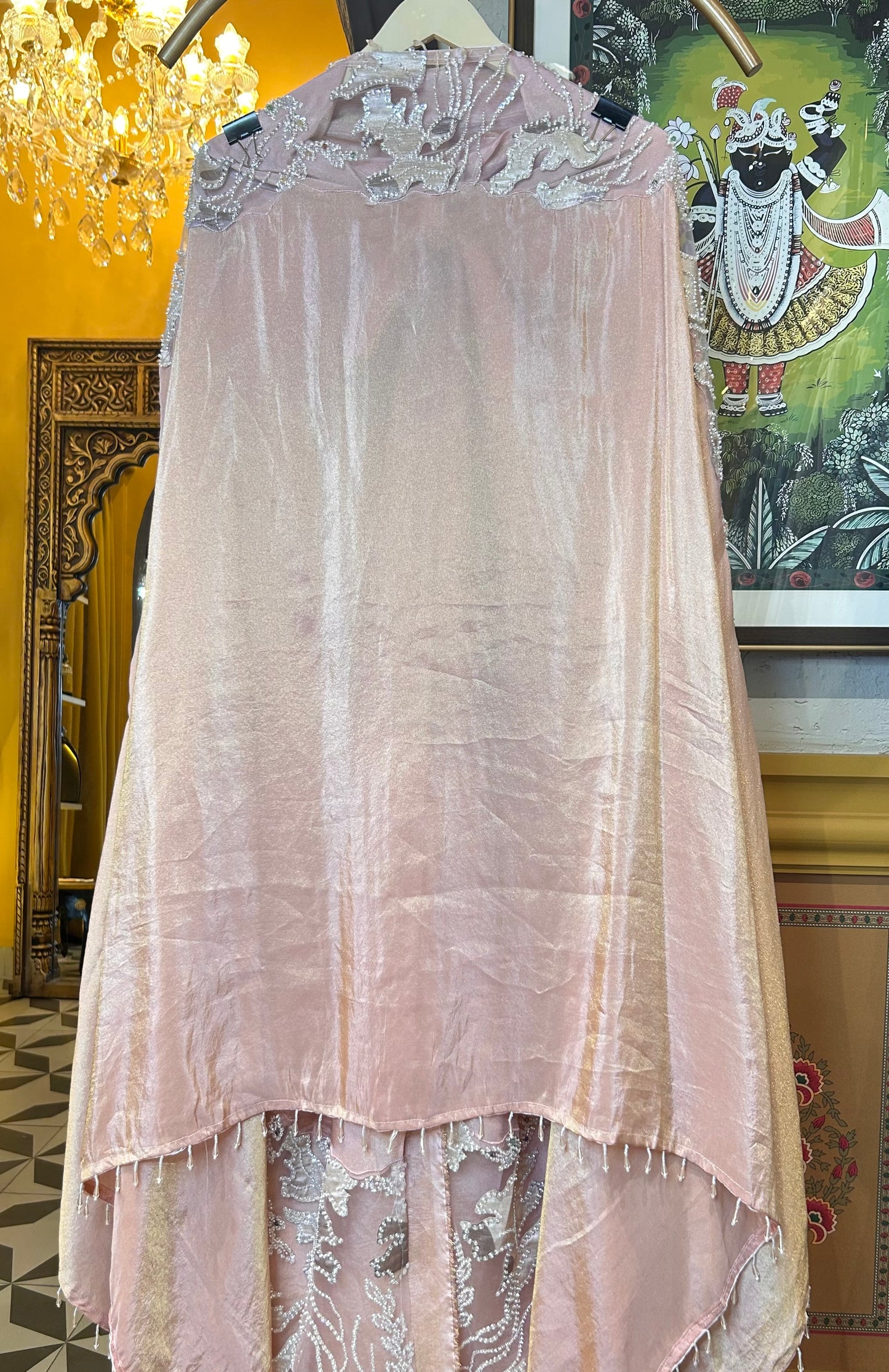 Ziba Shimmer Organza Suit