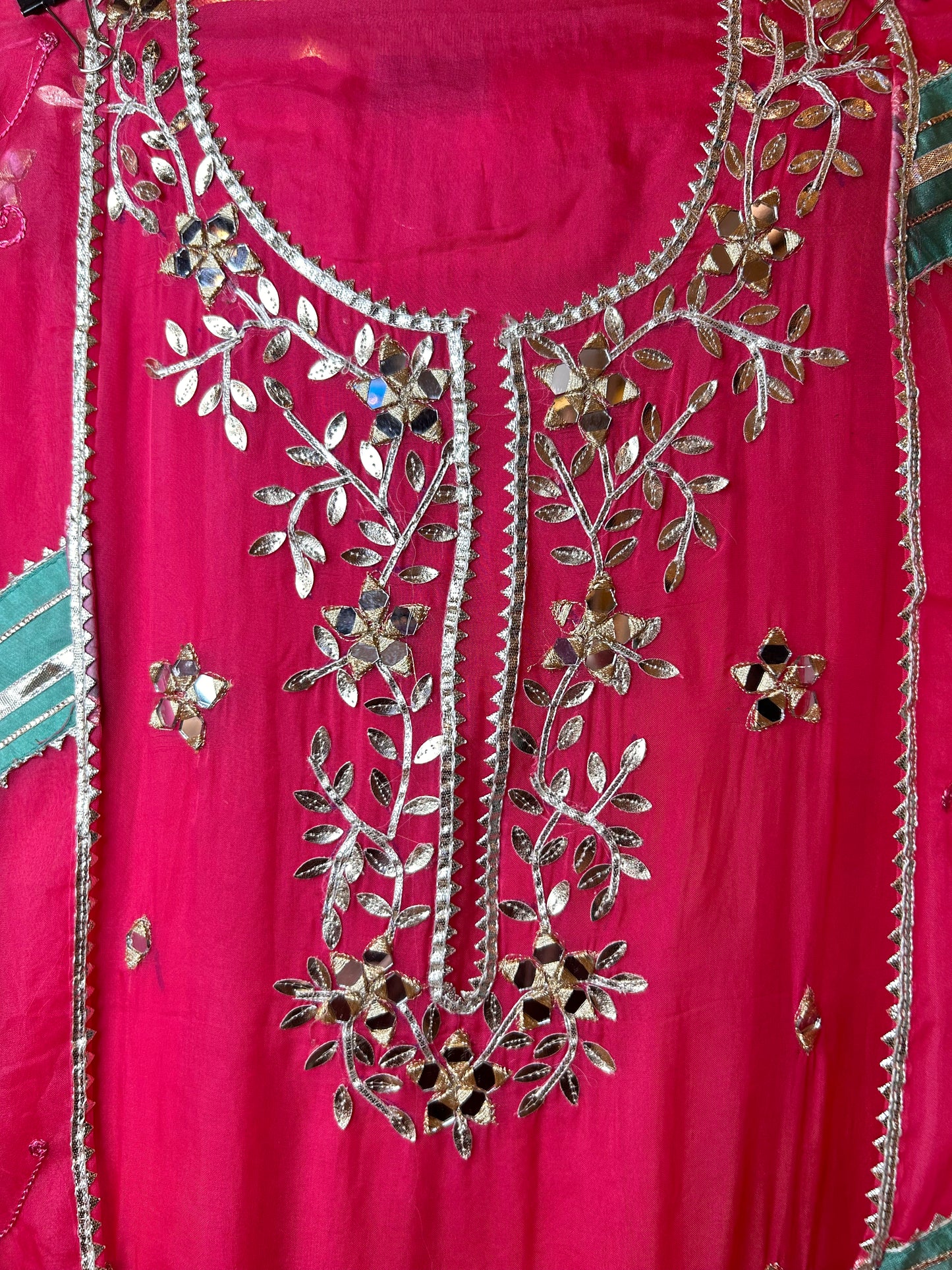 Raagini Organza Suit (Pink)