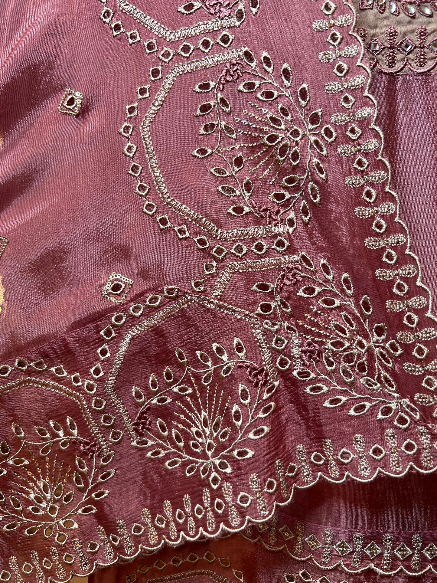 Falak Chinnon suit(Pink)