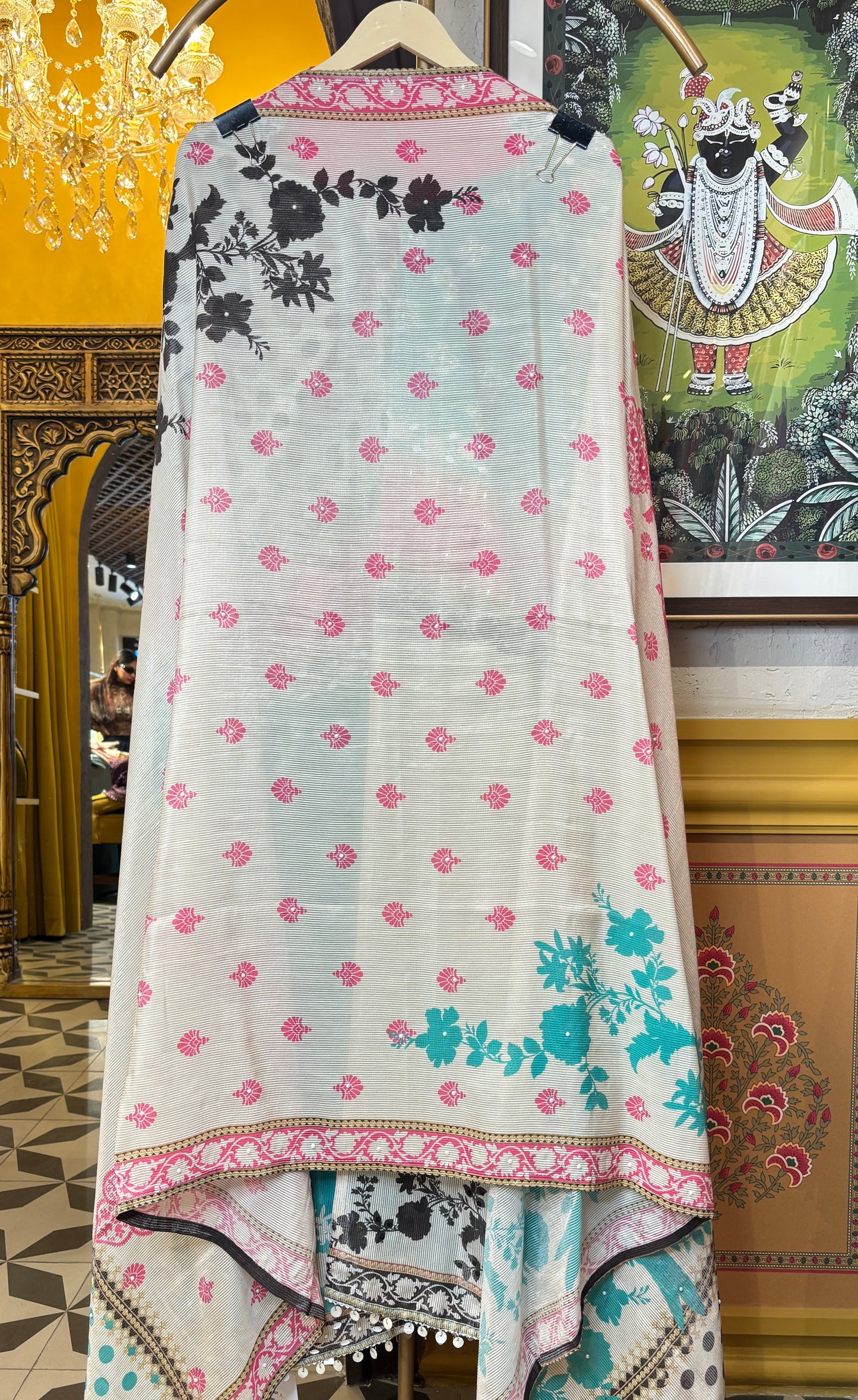 Nayab Shimmer Organza Suit