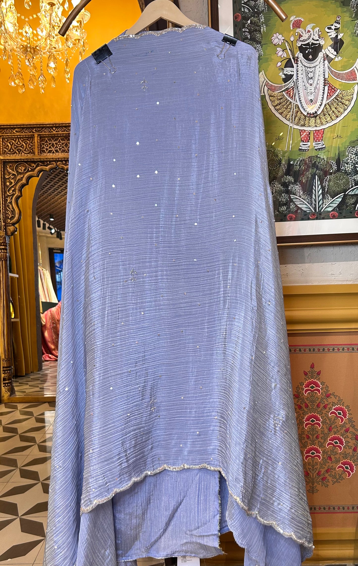 Zara Crushed Tissue Suit
