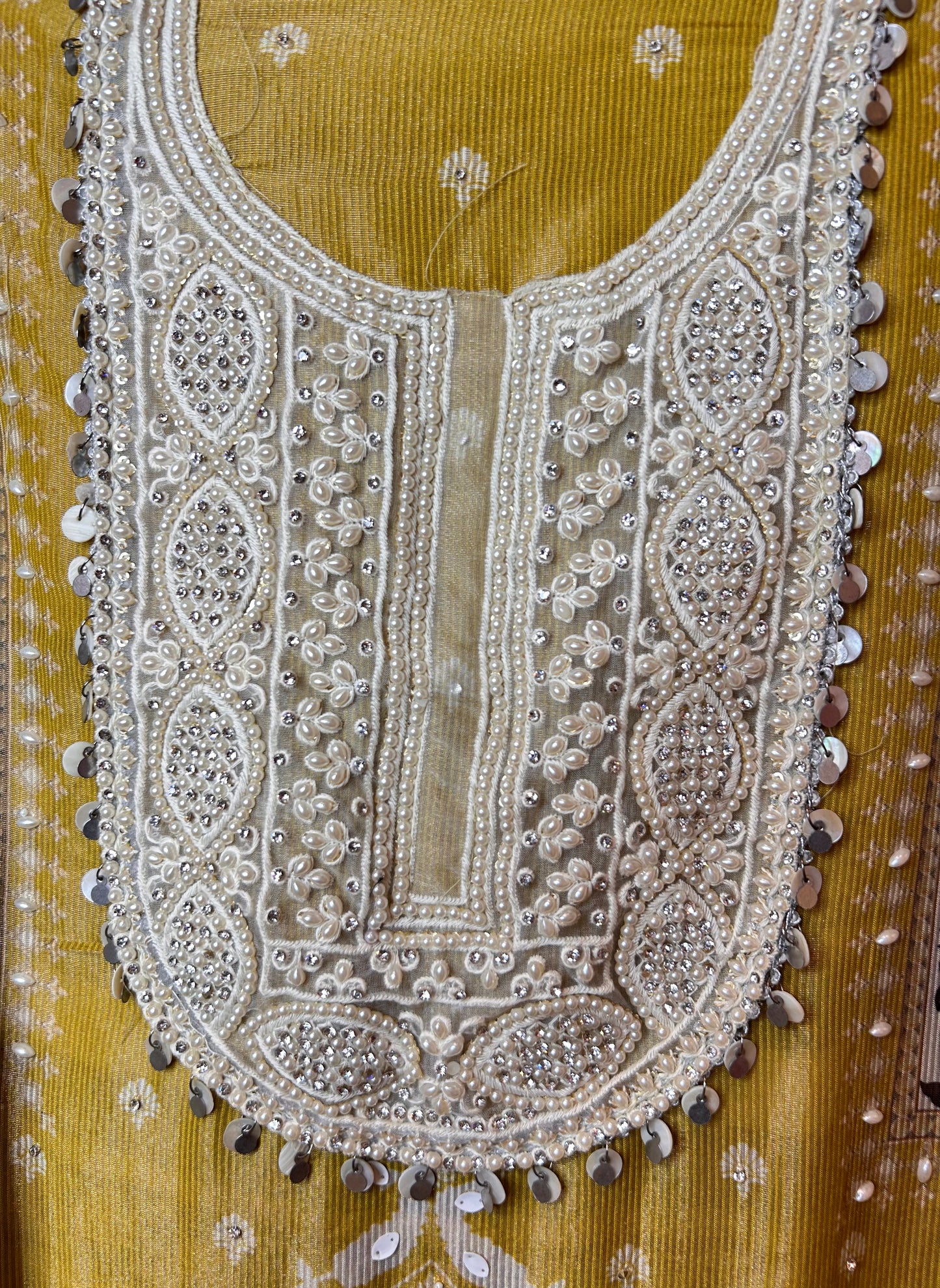 Nayab Shimmer Organza Suit