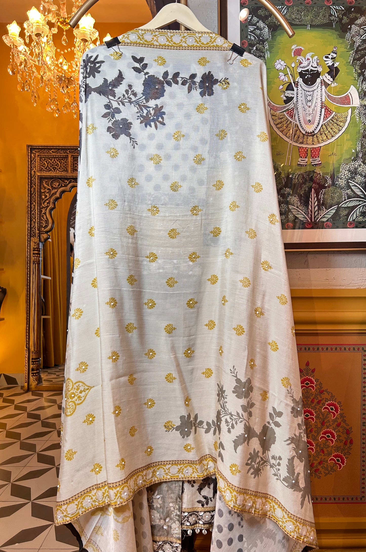 Nayab Shimmer Organza Suit