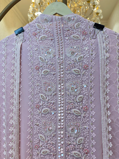 Ruhnaz Handcrafted Georgette Suit