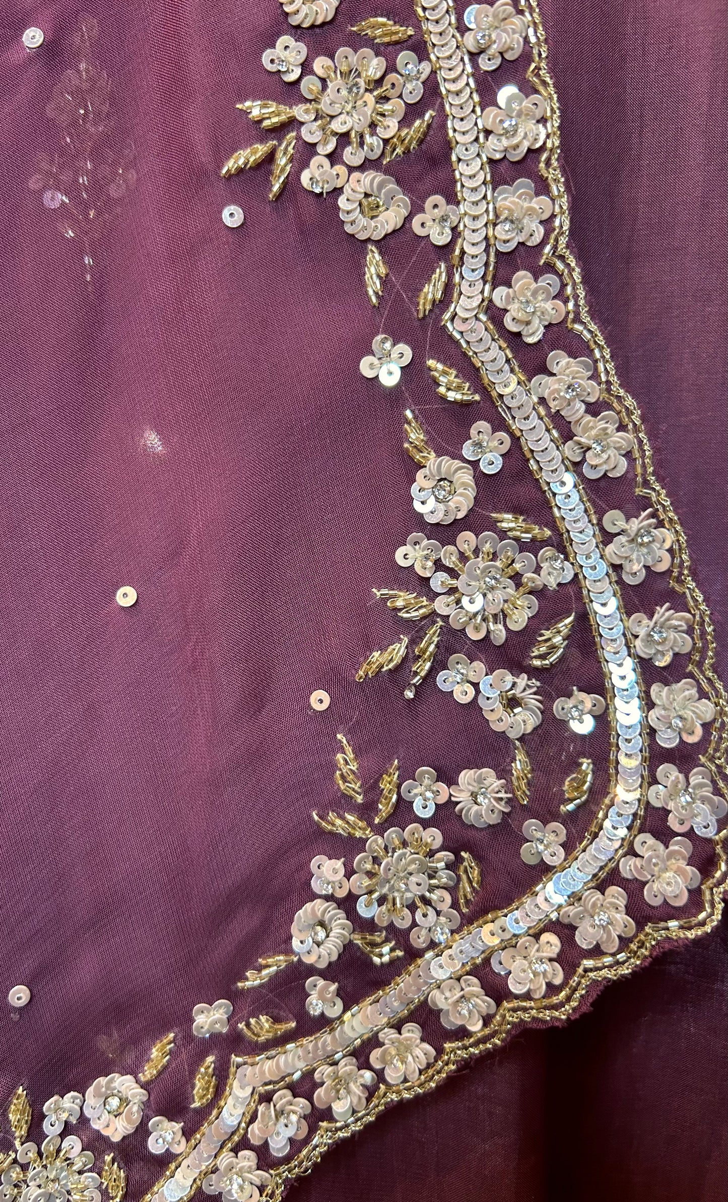 Afsaneh Organza Suit (Lavender)