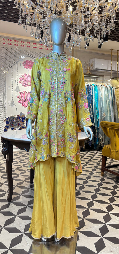 Sorevya Indo-Western Sharara Set