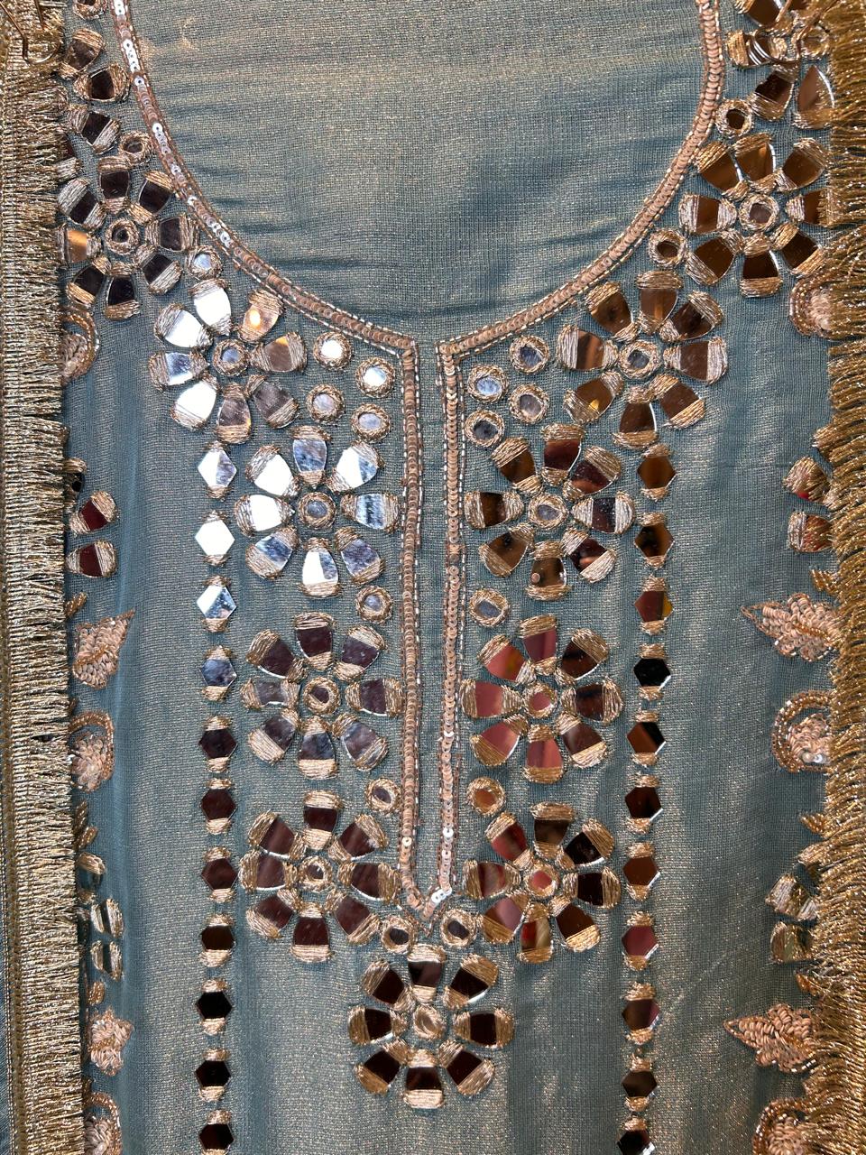 Zarnooré-Kiran Suit (Blue)