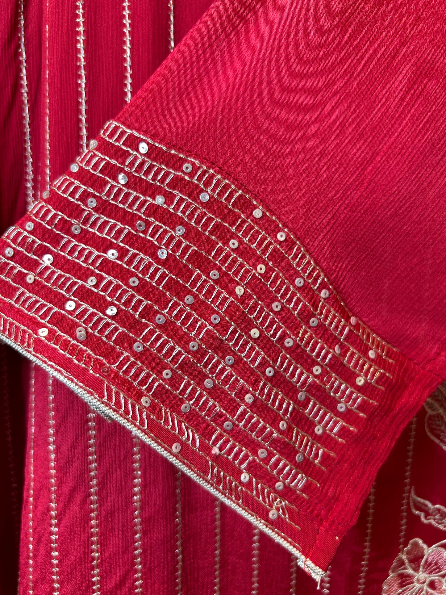 Raameen Chinon Suit (Pink)