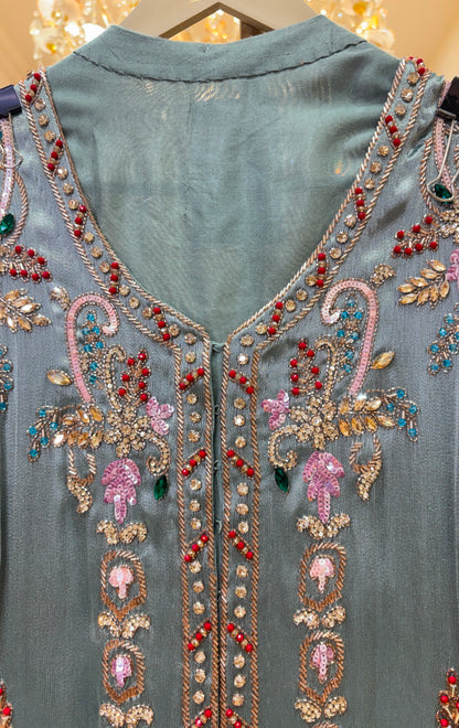 Naazira Organza Farshi Set