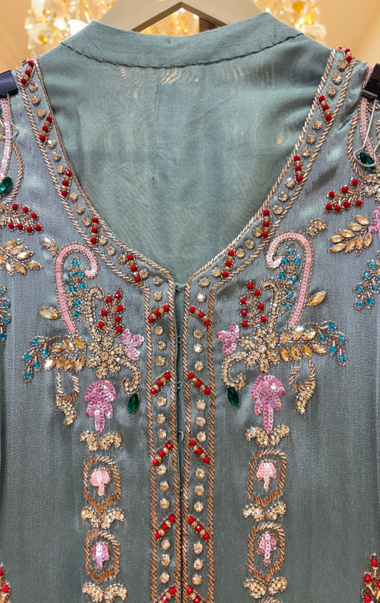 Naazira Organza Farshi Set