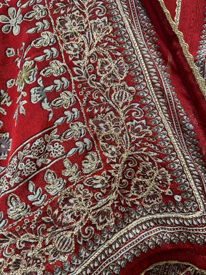 Rivana Zari Glow Suit (Maroon)