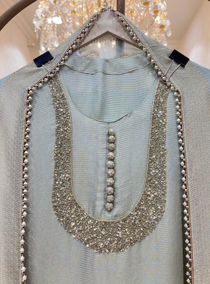 Mehrbano Banarasi Organza Suit