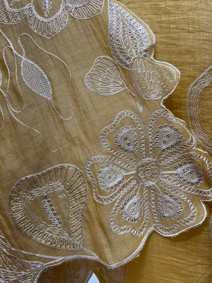 Ayleen Sequin Veil Suit (Yellow)