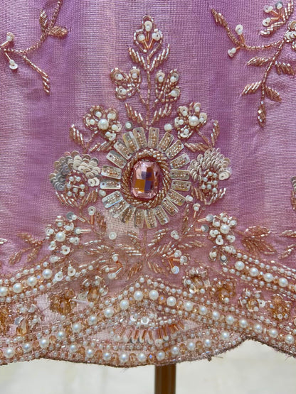 Mahira Banarasi Élan Suit (Lavender)