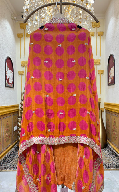 Noorzari Crush Tissue Suit