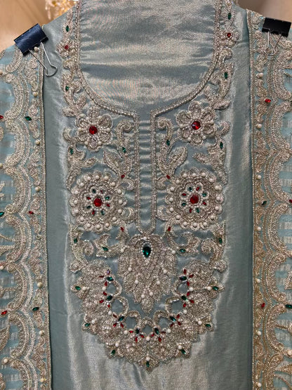 Afsheen Lumière Suit (Green)
