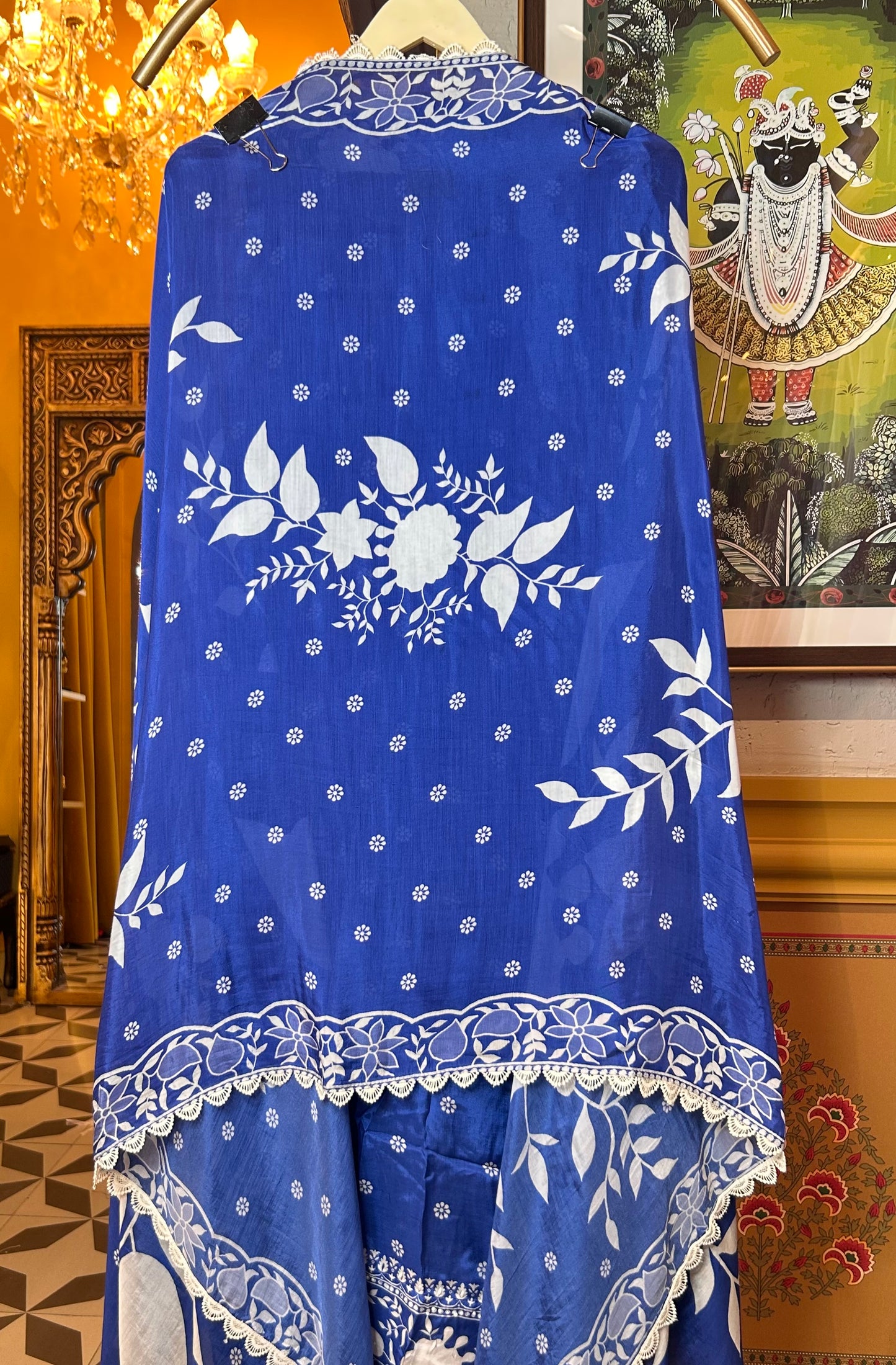 Nairiti Muslin Suit (Blue)