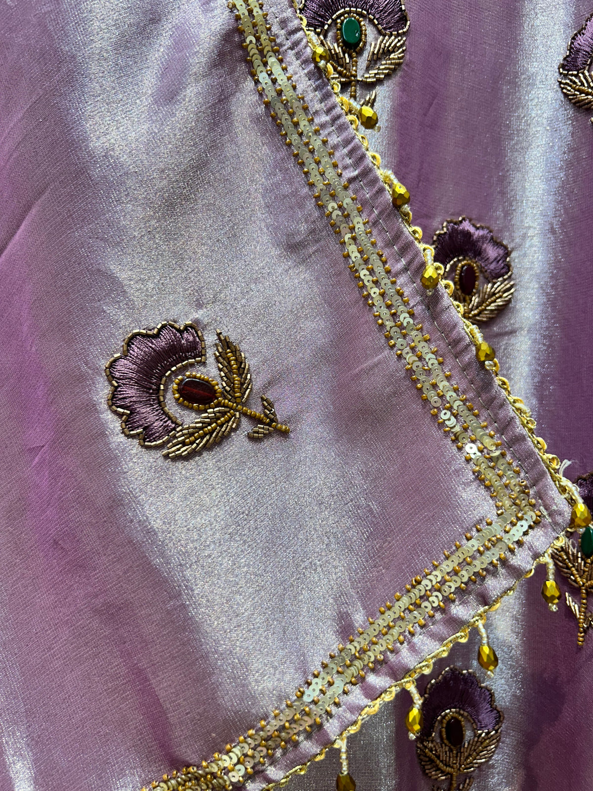 Ruhzaina Organza Suit