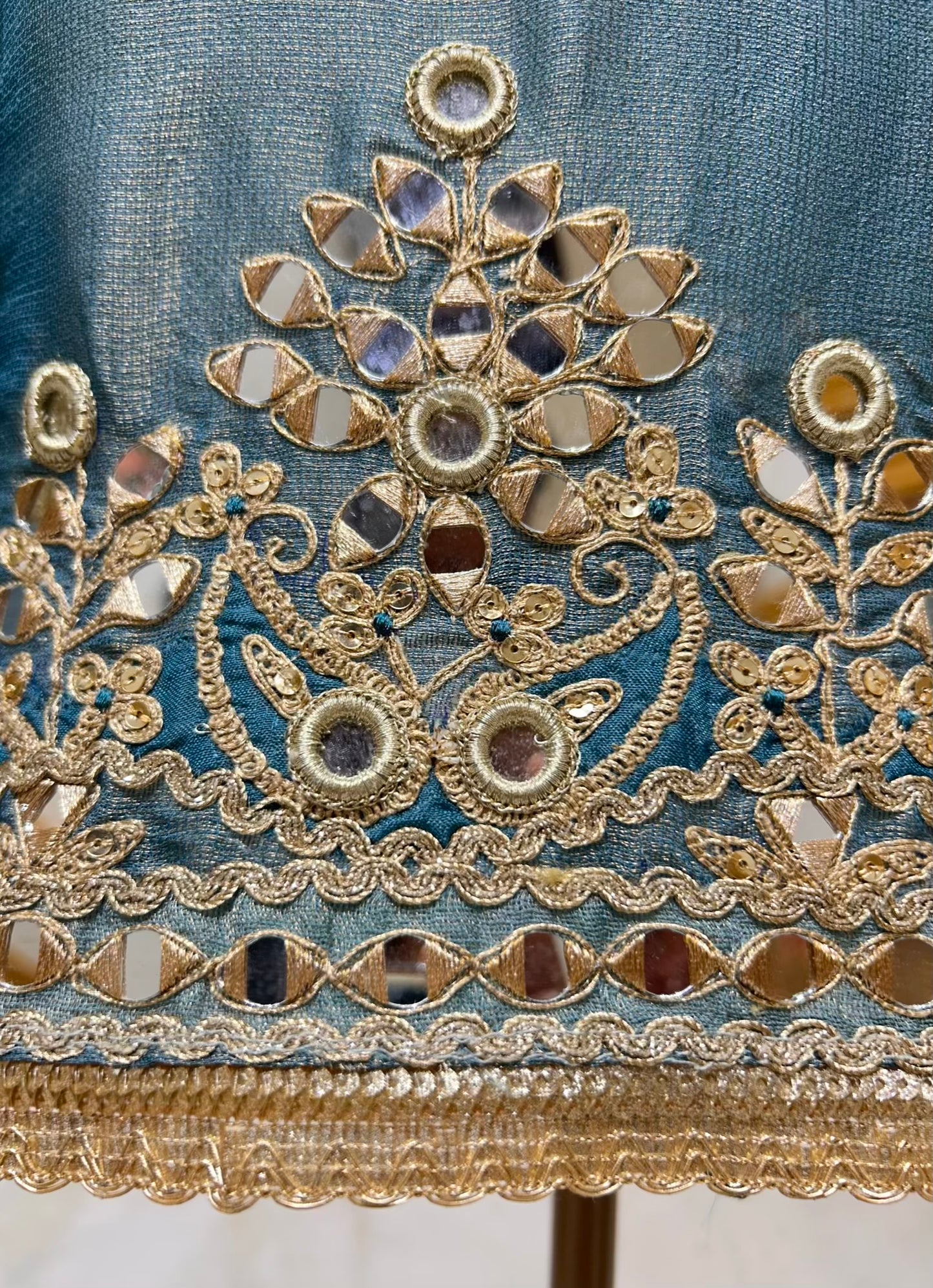 Rimzara Aaina Dori Suit (Blue)