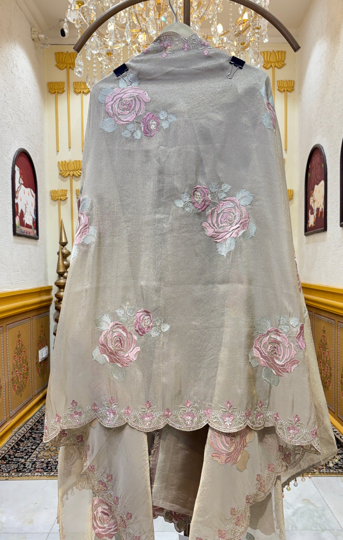 Ruhzeba Organza Suit