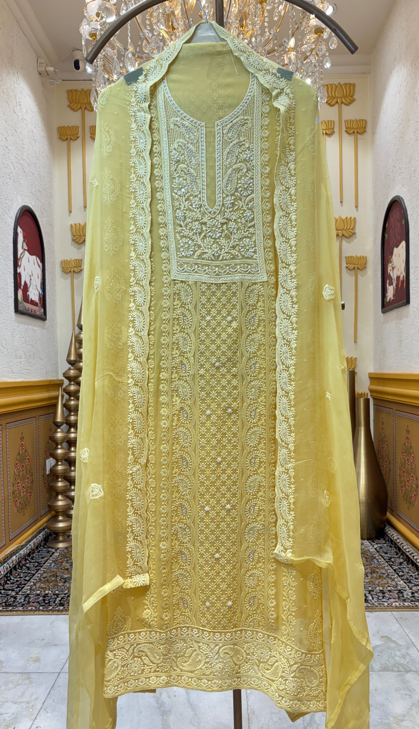 Ishita Handcrafted Georgette Suit