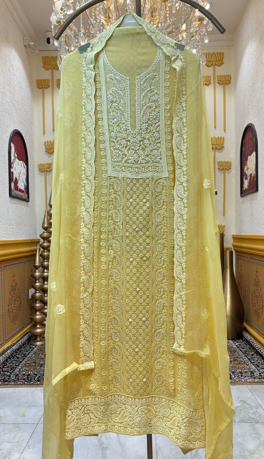 Ishita Handcrafted Georgette Suit