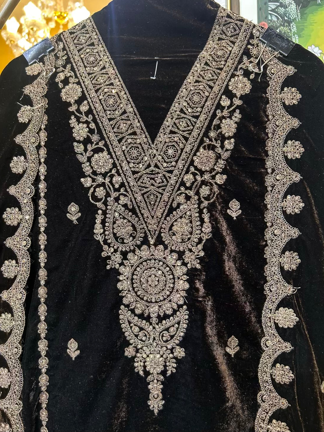 Rimvaar Velvet Suit (Coffee)