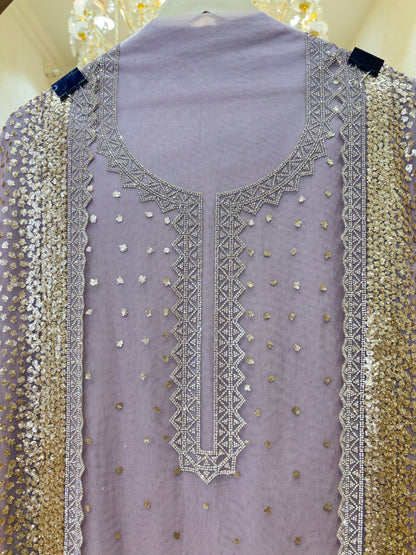 Zarmina Crystal Net Suit