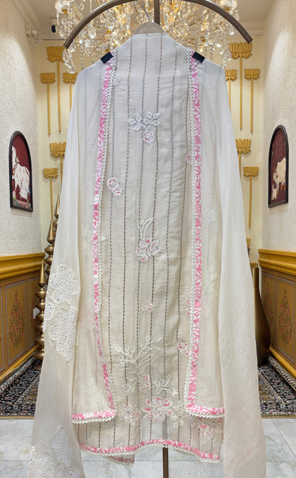 Zehara Zari Chanderi Suit