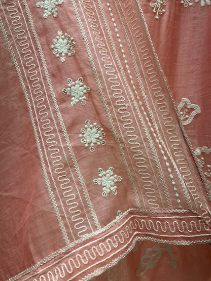 Abeer Resham Chanderi Suit