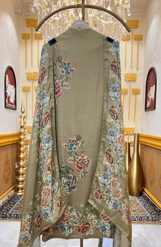 Pashveen Nazakat Suit (Green)