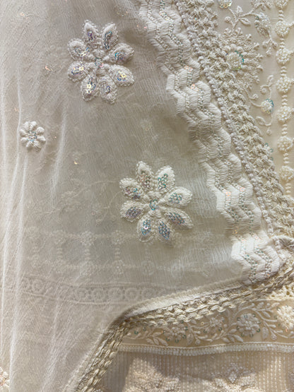 Aabroo Cutdana Georgette Suit