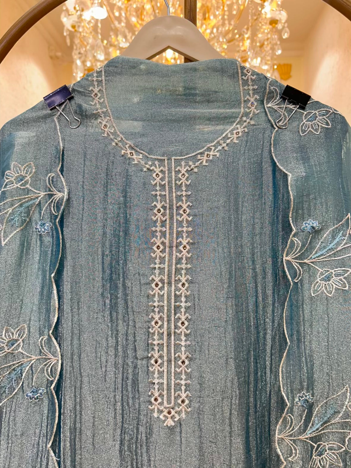 Amayra Gota Shringaar Suit (Blue)